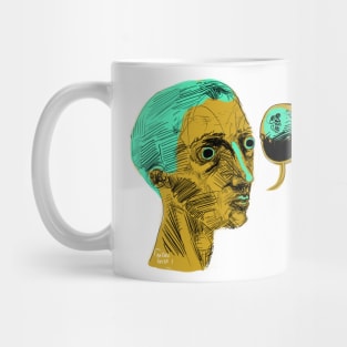 Glossophobia or speech anxiety Mug